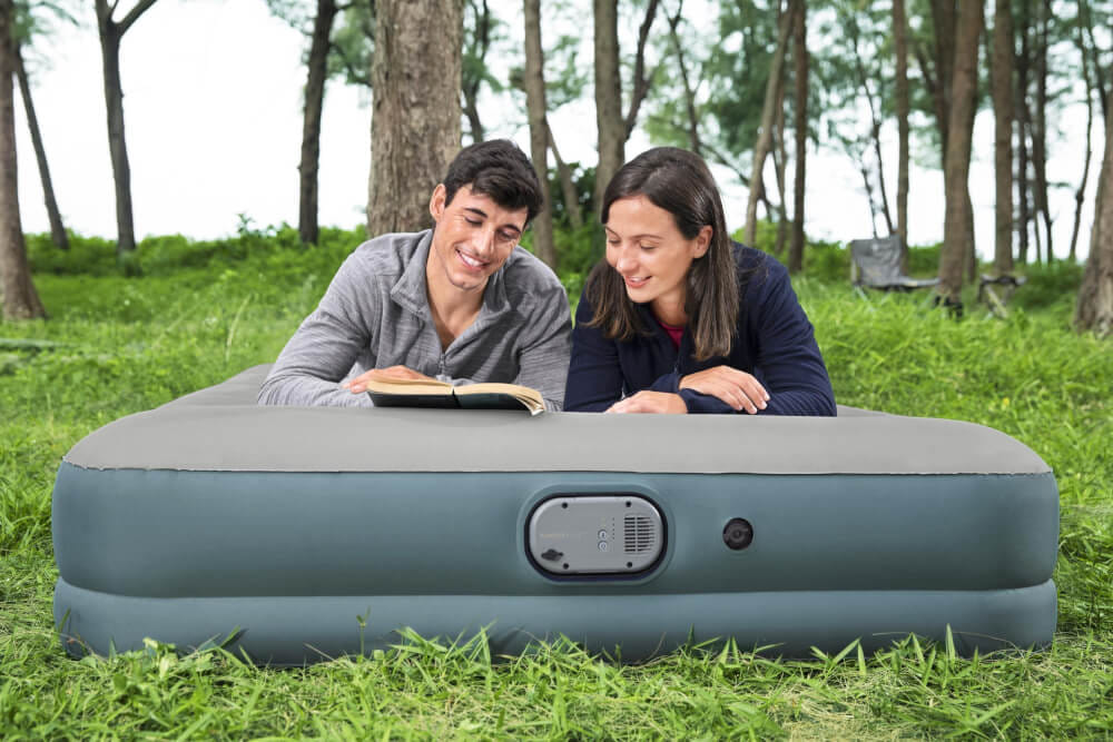 ที่นอนเป่าลม Bestway AlwayzAire Fortech Air Mattress Queen แบบชาร์จ